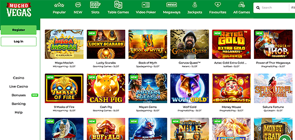 Mucho Vegas Games