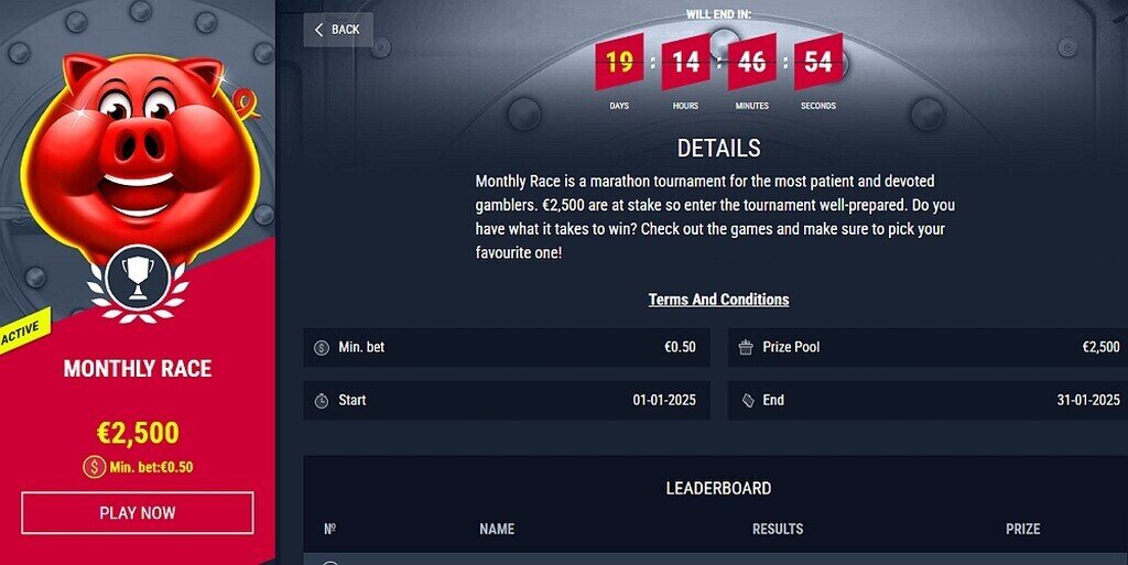 rabona-monthly-race-tournament