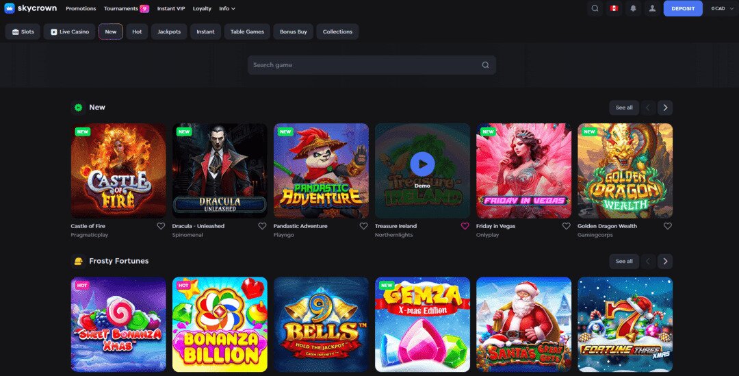 SkyCrown Casino Lobby