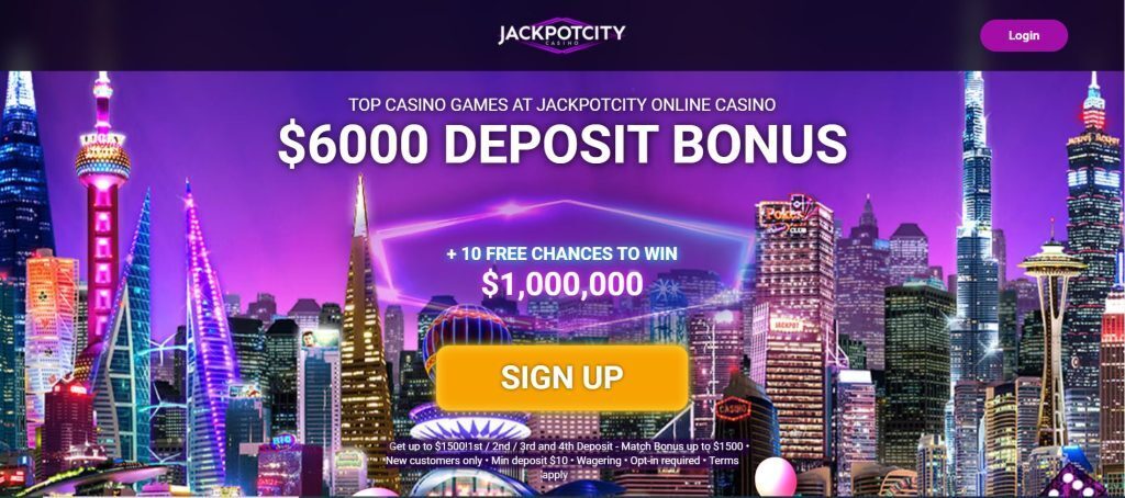 jackpotcity casino lobby new