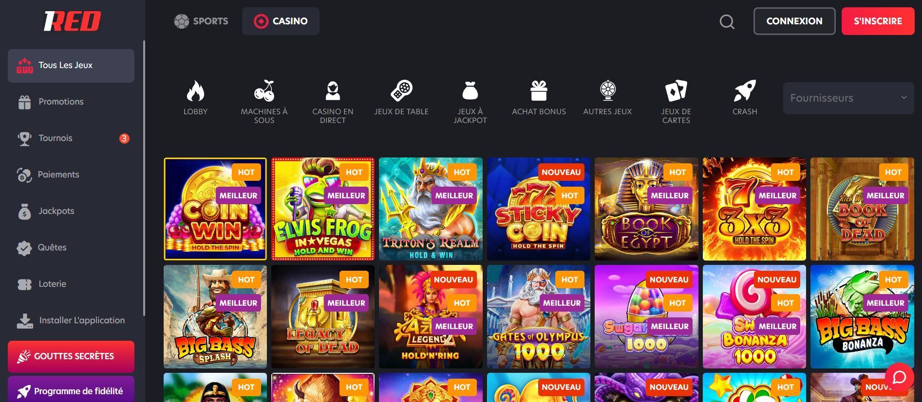 games fr 1red