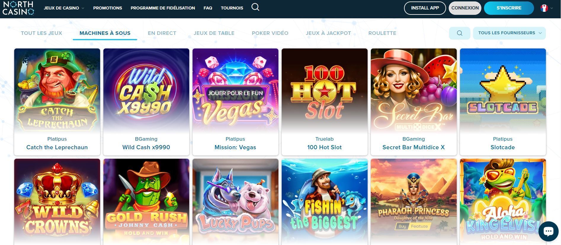 north casino slots FR