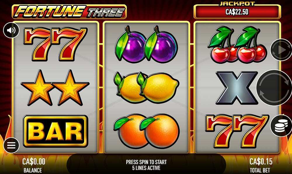 Fortune three slot