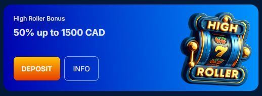 High roller bonus - Only Win