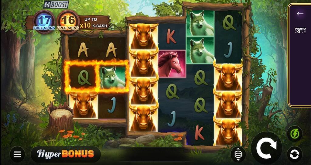 blazing bull cash quest