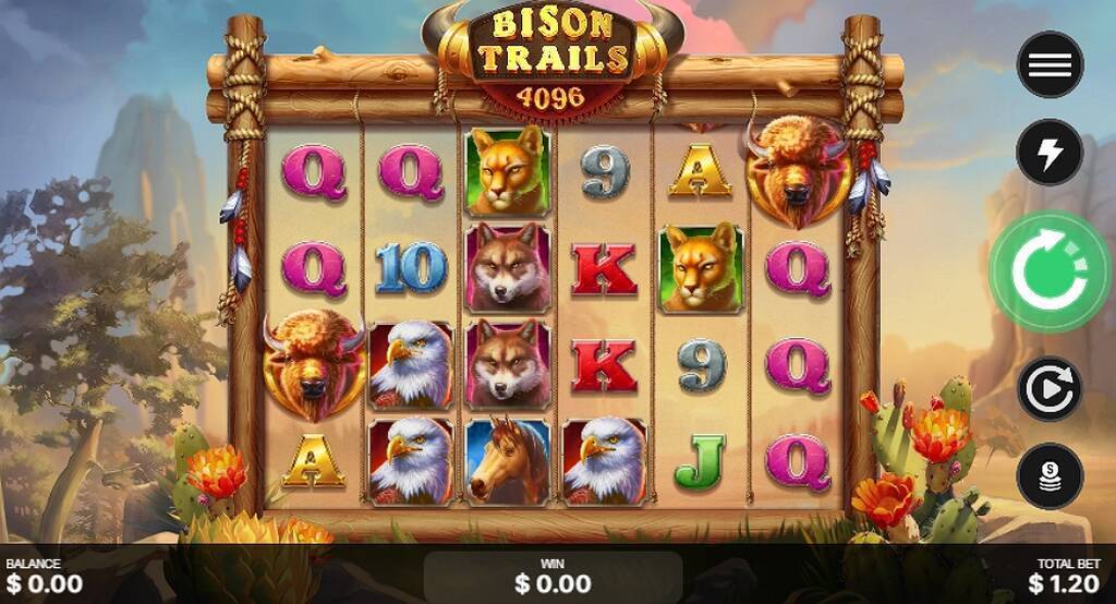 bison-trails slot game