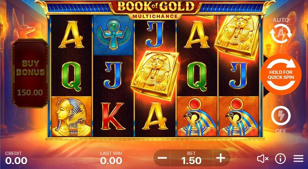 Book of Gold multichance