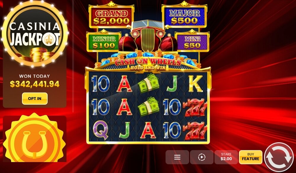 Cash on Wheels Hold & Win (Octoplay)