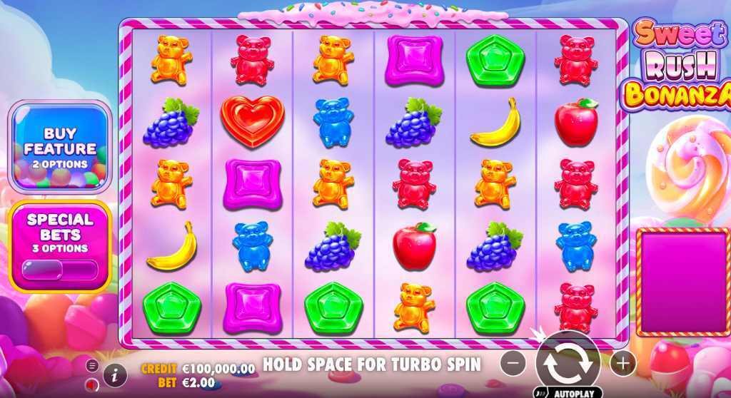 sweet-rush-bonanza - Bulletz Casino Game